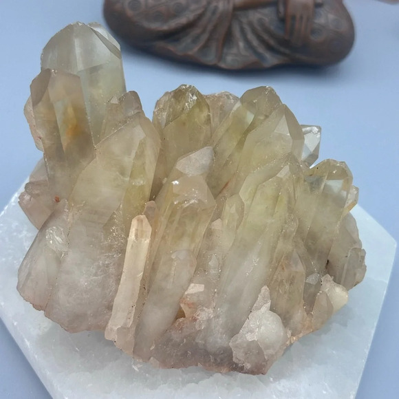 Natural Citrine Cluster Specimen - Picture 2 of 6